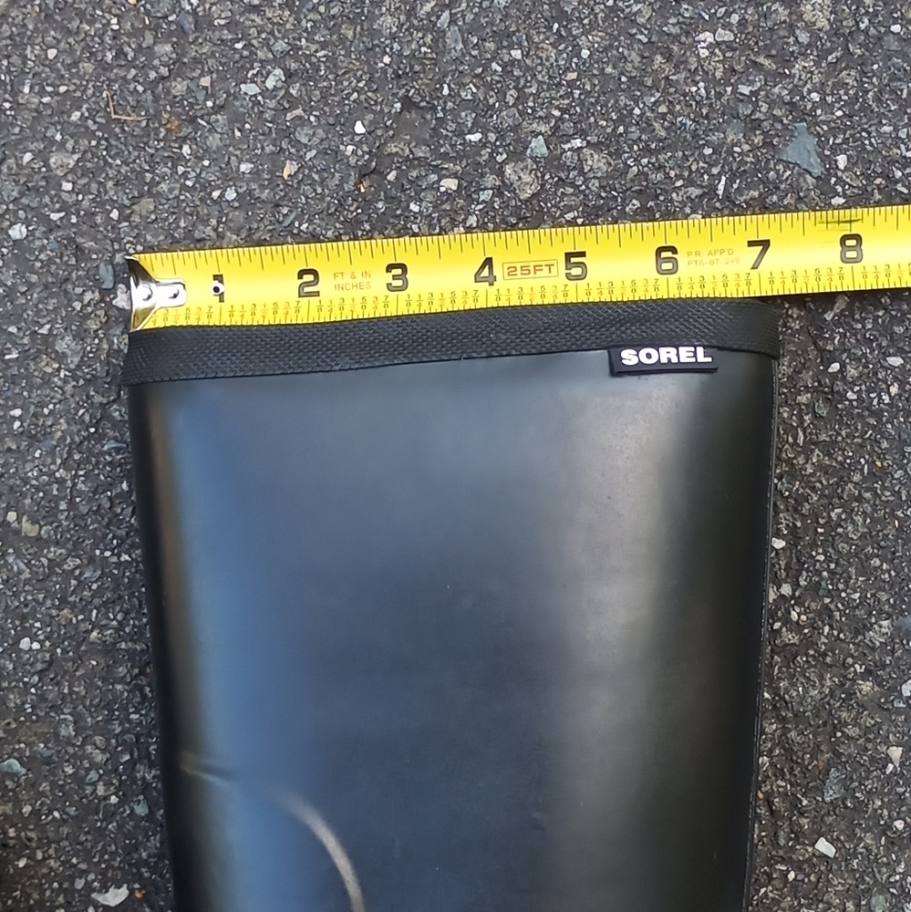 Sorel Joan Wedge Tall Waterproof (low heel) Rain Boots (pre-loved) - Picture 13 of 16